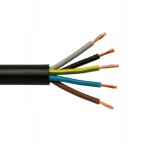 ELEKTROKABEL Przewód OW 5x1,5 (H05RR-F) krążek 100m
