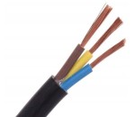 ELEKTROKABEL Przewód OW 3x1,5 (H05RR-F) krążek 100m