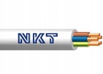 NKT Przewód YDYzo 450/750 5x4 biały 172170005C0100