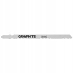GRAPHITE 57H771 Brzeszczoty do wyrzynarki, 10/14TPI, uchwyt typu T, kpl. 2 szt.