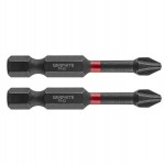 GRAPHITE 56H519 Bity udarowe PH2 x 50 mm, 2 szt.