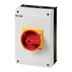 EATON 207348  Rozłącznik główny P3-63/I4/SVB/HI11 3 bieg.+1NO+1NC 63 A w obudowie IP65