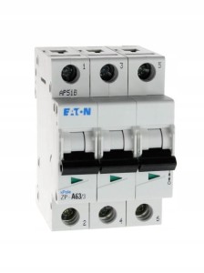 EATON 284908 Rozłącznik modułowy ZP-A63/3