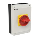 EATON 207349 Rozłącznik główny P3-63/I4/SVB/N 3 biegi+N 63 A w obudowie IP65 pokrętło z blokadą na kłódkę
