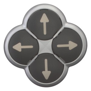 EATON  286336 Przycisk M22-D4-S-X7 czarny 4 strzałki Z samopowrotem tytan