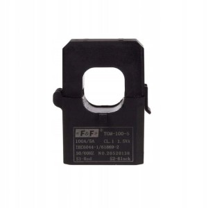 F&F TOM-100-5 Miniaturowy przekładnik prądowy z otwieranym rdzeniem 100-5A