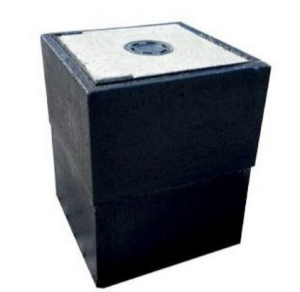 Studnia kablowa SK-1 dwuelementowa abizolowana z ramą 