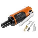 NEO 14-014 Szlifierka pneumatyczna prosta, 1/4";1/8" - 6 mm/3mm, 25 000 rpm