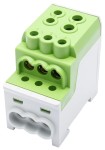 SIMET 81602005 SDB 200 Blok rozdzielczy dystrybucyjny Al/Cu 80030 SIMBLOCK zielony