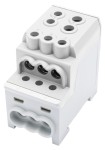 SIMET 81602002 SDB 200 Blok rozdzielczy dystrybucyjny Al/Cu 80030 SIMBLOCK szary