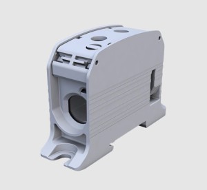 SIMET 81101002 STB 95 ZŁĄCZKA SZYNOWA GWINTOWA AL/CU 87510 SIMBLOCK SZARA