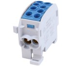 SIMET 81502003 SCB 35 Blok rozdzielczy odgałęźny Al/Cu 80210 SIMBLOCK niebieski