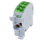 SIMET 81501005 SCB 25 Blok rozdzielczy odgałęźny Al/Cu 80110 SIMBLOCK zielony
