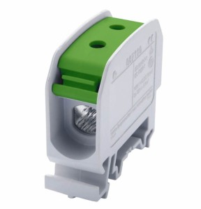SIMET 81000005 STB 16 Złączka szynowa gwintowa Al/Cu 87110 SIMBLOCK zielony