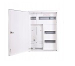 KUBIAK Rozdzielnica n/t licznikowa RZ 7 NN O (T3F + 36) odczyt 577x423x220; z okienkiem; IP30; RAL 9003