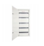 KUBIAK Rozdzielnica p/t modułowa RW 22 NN (5 x 20) 952x423x175; szyna TSH35; zamek patent.9081; IP30; RAL9003