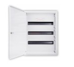 KUBIAK Rozdzielnica p/t modułowa RW 13 NN (3 x 20) 577x423x130; szyna TSH35; zamek patent.9081; IP30; RAL9003