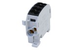 SIMET 81501007 SCB 25 Blok rozdzielczy - odgałęźny Al/Cu 80110 SIMBLOCK czarny