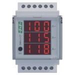 F&F DMA-3-CT Cyfrowy wskaźnik wartości natężenia prądu, trójfazowy pomiar półpośredni. Z programowalną przekładnią