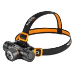NEO 99-029 Latarka czołowa akumulatorowo/bateryjna USB 2000lm CREE XHP50.2 LED