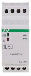 F&F CZF-2B Czujnik zaniku faz z kontrolą stycznika