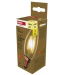 EMOS Z53012 Żarówka LED Vintage świeczka E14 2,5 W (20 W) 225 lm ciepła biel