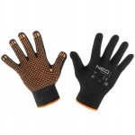 NEO 97-620-8 Rękawice robocze bawełna i poliester kropkowane rozmiar 8