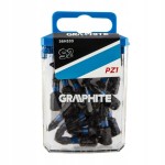 GRAPHITE 56H533 Bity udarowe PZ1 x 25 mm, 20 szt.