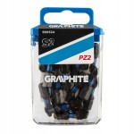 GRAPHITE 56H534 Bity udarowe PZ2 x 25 mm, 20 szt.