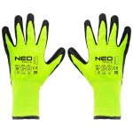 NEO 97-613-10 Rękawice robocze ocieplane nylon powlekany lateksem 4142X rozmiar 10