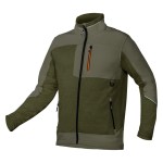 NEO 81-517-XL Bluza softshell OUTDOOR, zielona,męska robocza odblaski, rozmiar XL