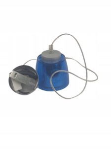 APOLLO Lampa wisząca PERCO-BLUE -060743 G9 40W