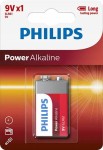 Philips Bateria Power 9 V Alkaliczna 6LR61P1B/10