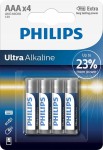 Bateria Philips AAA 4szt Extremelife Ultra Alkaline LR03E4B/10