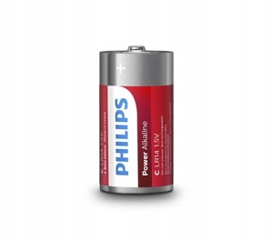 Philips Bateria LR14 P2B Alkaliczna (2szt) LR14P2B/10