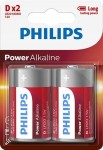 Philips Bateria D R20 Alkaliczna (2szt) LR20P2B/10