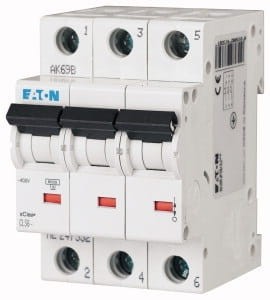 EATON 270417 CLS6-C6/3-DP Wyłączniki nadprądowy 3-bieg