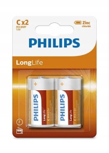 Philips Bateria R14 LongLife (2szt) R14L2B/10