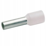 Końcówka tulejka IZOLOWANA 0,5mm / 8mm (100szt)