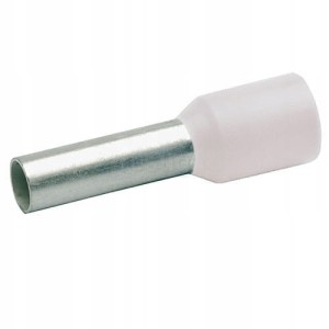 Końcówka tulejka IZOLOWANA 0,5mm / 8mm (100szt)