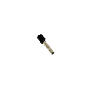 BM TI1,5L18 260130 Tulejka izolowana 1,5x18 czarna 00605 100 sztuk