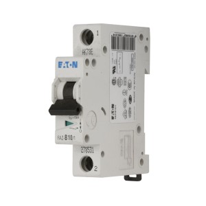 EATON 279122 FAZ-C2/1-DC Wyłącznik nadprądowy 10kA, In=2A, char. C, 1-bieg. Seria FAZ DC