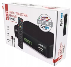 EMOS Dekoder DVB-T2 EMOS EM190-L HD