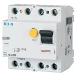 EATON 112933 PF6-40/4/003-A Wyłącznik różnicowoprądowy 6kA, In=40A, I?N=0,03A, Typ A, 4-bieg. Seria PF6