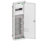 EPN 2015-02 MSF TWIN rozdzielnica 2x12 PE+N+2x12 multimedialna podtynkowa drzwi metalowe IP 30 biała