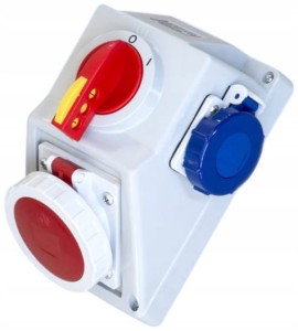 ELEKTROMET 971666 Zestaw C16-19.2 IP-65