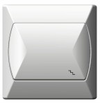 OSPEL AKCENT ŁP-3A/00 Łącznik schodowy biały