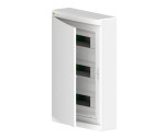 EPN 2445-00 ELEGANT rozdzielnica 3x12 PE+N natynkowa nowa wersja IP 40 biała