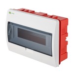 EPN 2413-01 ELEGANT Rozdzielnica 1x12 PE+N podtynkowa IP 40 dymna
