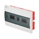 EPN 2414-01 ELEGANT Rozdzielnica 1x18 PE+N podtynkowa IP 40 dymna